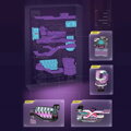 RoboTime 3D mechanické puzzle Guľôčková dráha Mesto budúcnosti