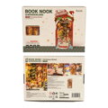 RoboTime 3D puzzle Zarážka na knihy Vianočná ulička