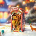 RoboTime 3D puzzle Zarážka na knihy Vianočná ulička