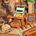 RoboTime Miniatúra domčeka Kníhkupectvo na rohu