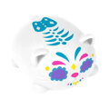Schylling NeeDoh Stláčacia Sugar Skull mačka svietiaca v tme