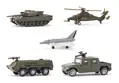 SIKU Military - Sada vojenských vozidiel, 5 ks