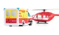 Siku Super - Ambulancia a vrtuľník, set