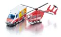 Siku Super - Ambulancia a vrtuľník, set