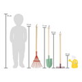 Súprava záhradného náradia s kanvičkou Tiny Garden