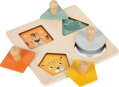 Montessori puzzle – tvary a obrázky