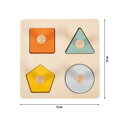 Montessori puzzle – tvary a obrázky