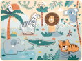 Puzzle so zvukmi zvierat Safari