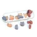 Vilac Vkladacie puzzle Učím sa počítať zvieratká