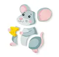 Woody Puzzle Baby - myška