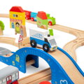 Bigjigs Rail Sada ciest a koľají s príslušenstvom 105 ks