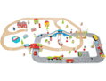 Bigjigs Rail Sada ciest a koľají s príslušenstvom 105 ks