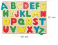 Woody Puzzle na doske Abeceda