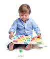 Woody Puzzle na doske Abeceda