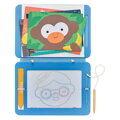 Hračka Petitcollage Magnetická kresliaca tabuľka Vtipné tváre, 1