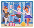 Hračka Petitcollage Obojstranné puzzle 2v1 Baletky, 1