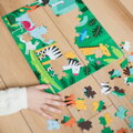 Hračka Petitcollage Obojstranné puzzle 2v1 Džungľa, 4
