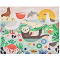 Hračka Petitcollage Obojstranné puzzle 2v1 Pod morom, 2