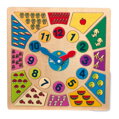 Small Foot Vkladacie výučbové puzzle - Nauč sa hodiny