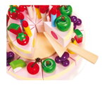 Drevené hračky - Veľká narodeninová torta