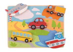 vkladacie puzzle - Dopravné prostriedky, 2 hračka pre deti