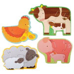 Petitcollage Prvé puzzle zvieratká z farmy, 1, hračky pre deti