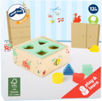 krabička vkladanie tvarov Movere 2, drevené hračky pre deti