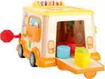 Motorická hračka Školský autobus  3, drevené hračky pre deti