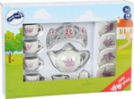 Porcelánový čajový set Koruna 2, drevené hračky pre deti