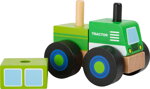 Skladací traktor 1, drevené hračky pre deti