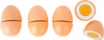 Drevená sada krájacích vajíčok 2, drevené hračky pre deti