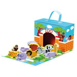 Bino Cestovný kufrík so zvieratkami ZOO, 1, hračka pre dieťa