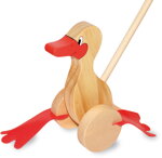 Strkadlo kačička 1, drevené hračky pre deti