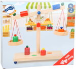 Drevená páková váha 4, drevené hračky pre deti