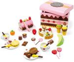 Drevený box so sladkosťami 4, drevené hračky pre deti