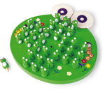 Drevená hra - Solitér žaba 1, drevené hračky pre deti