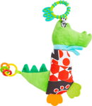 Naťahovací krútiaci sa krokodíl 1, drevené hračky pre deti