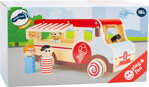 Drevené zmrzlinové vozidlo XL 7, drevené hračky pre deti