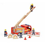 Tidlo Drevené postavičky hasičov, 3, hračka pre deti
