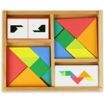 Drevený tangram, 1, hry pre deti