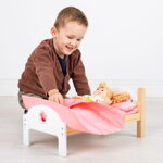 Bigjigs Toys Drevená postieľka pre bábiky, 3536 hračky pre deti