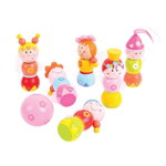 Bigjigs Toys Drevené kolky Víly, 1, hračky pre deti