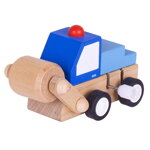 Bigjigs Toys Farebné autíčko na naťahovanie 1 ks, 2, hračky pre deti