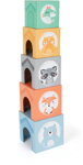 Small Foot Skladacia veža pastelová so zvieratkami, 2887 hračky pre deti
