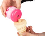 Small Foot Zmrzliny v kornútku na stojane, 4 hračky pre deti