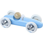 Vilac Drevené auto veľké Grand Prix, vintage svetlo modré, 2888 hračky pre deti