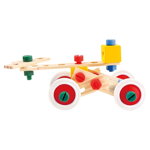 Bino Drevená stavebnica vo vedierku, 1 hračky pre deti