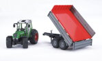 Bruder 2104 Traktor FENDT 209 S sa sklápacím vozidlom, 1 hračky pre deti