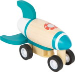 Small Foot Drevené naťahovacie lietadlá 3 ks, 3 hračky pre deti