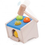 Wonderworld Drevená zatĺkačka s loptičkami, 2 hračky pre deti